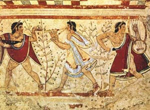 О профессиональной и любительской лингвистике - etruscan_fresco_300.jpg
