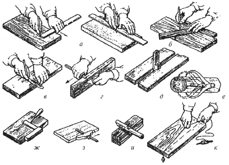 Столярные, плотничные, стекольные и паркетные работы. Практическое пособие для столяра, плотника, стекольщика и паркетчика - i_009.png