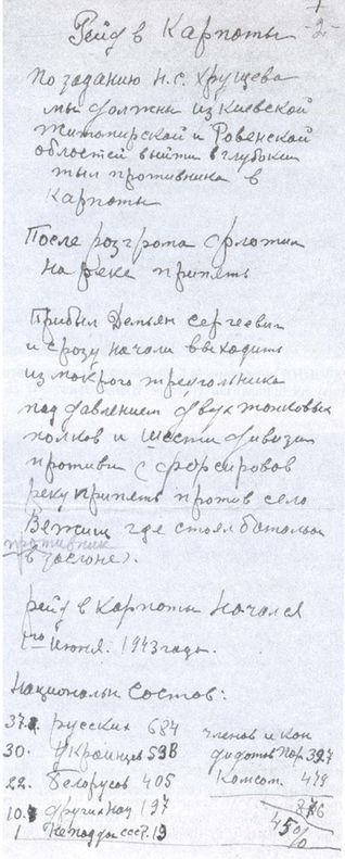 Партизанская война на Украине. Дневники командиров партизанских отрядов и соединений. 1941–1944 - i_018.jpg