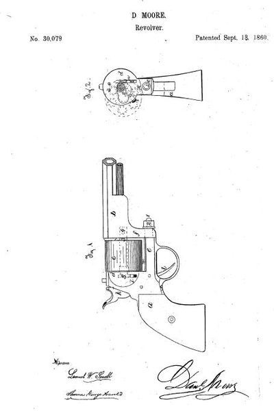 Однажды в Америке. История револьверов системы Мура - pic_1.jpg