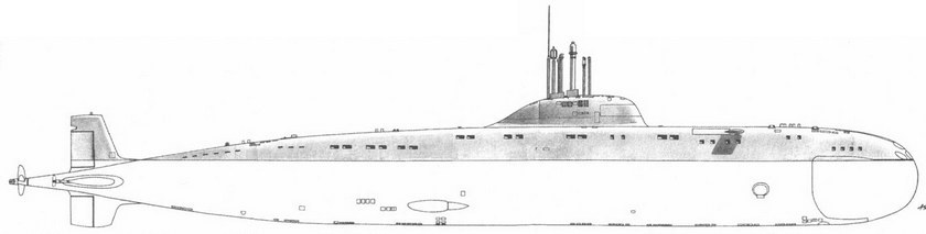 Корабли ВМФ СССР. Том 1. Подводные лодки. Часть 2. Многоцелевые подводные лодки. Подводные лодки специального назначения - pic_10.jpg