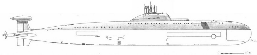 Корабли ВМФ СССР. Том 1. Подводные лодки. Часть 2. Многоцелевые подводные лодки. Подводные лодки специального назначения - pic_20.jpg