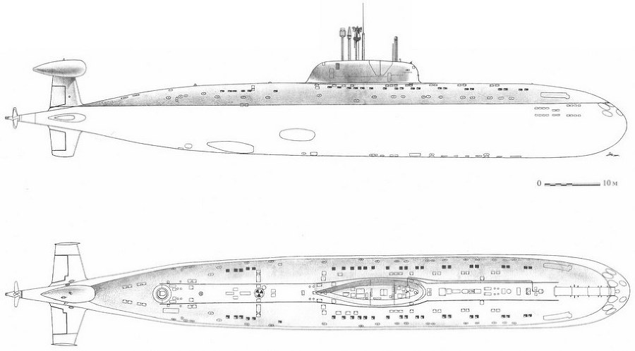 Корабли ВМФ СССР. Том 1. Подводные лодки. Часть 2. Многоцелевые подводные лодки. Подводные лодки специального назначения - pic_29.jpg