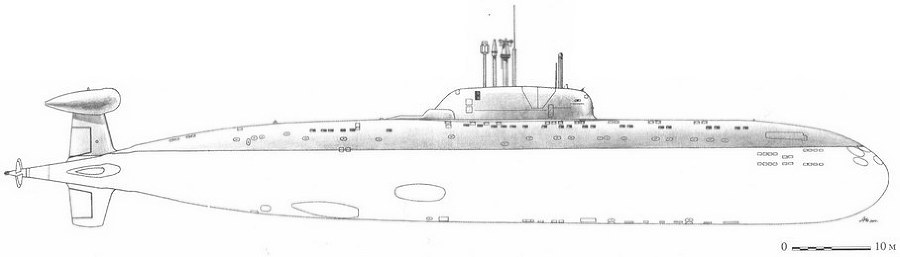 Корабли ВМФ СССР. Том 1. Подводные лодки. Часть 2. Многоцелевые подводные лодки. Подводные лодки специального назначения - pic_33.jpg