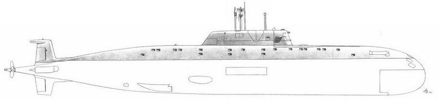 Корабли ВМФ СССР. Том 1. Подводные лодки. Часть 2. Многоцелевые подводные лодки. Подводные лодки специального назначения - pic_34.jpg