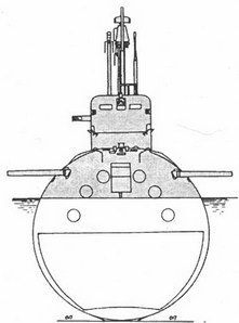 Корабли ВМФ СССР. Том 1. Подводные лодки. Часть 2. Многоцелевые подводные лодки. Подводные лодки специального назначения - pic_36.jpg
