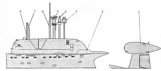 Корабли ВМФ СССР. Том 1. Подводные лодки. Часть 2. Многоцелевые подводные лодки. Подводные лодки специального назначения - pic_37.jpg
