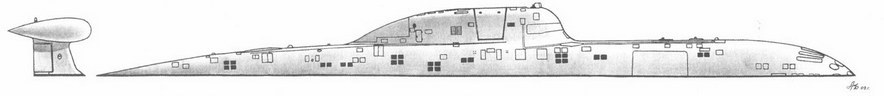 Корабли ВМФ СССР. Том 1. Подводные лодки. Часть 2. Многоцелевые подводные лодки. Подводные лодки специального назначения - pic_41.jpg