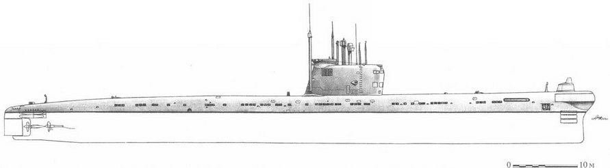 Корабли ВМФ СССР. Том 1. Подводные лодки. Часть 2. Многоцелевые подводные лодки. Подводные лодки специального назначения - pic_53.jpg