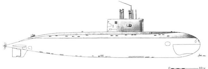 Корабли ВМФ СССР. Том 1. Подводные лодки. Часть 2. Многоцелевые подводные лодки. Подводные лодки специального назначения - pic_111.jpg