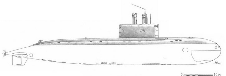 Корабли ВМФ СССР. Том 1. Подводные лодки. Часть 2. Многоцелевые подводные лодки. Подводные лодки специального назначения - pic_114.jpg