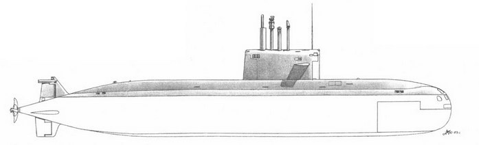 Корабли ВМФ СССР. Том 1. Подводные лодки. Часть 2. Многоцелевые подводные лодки. Подводные лодки специального назначения - pic_115.jpg