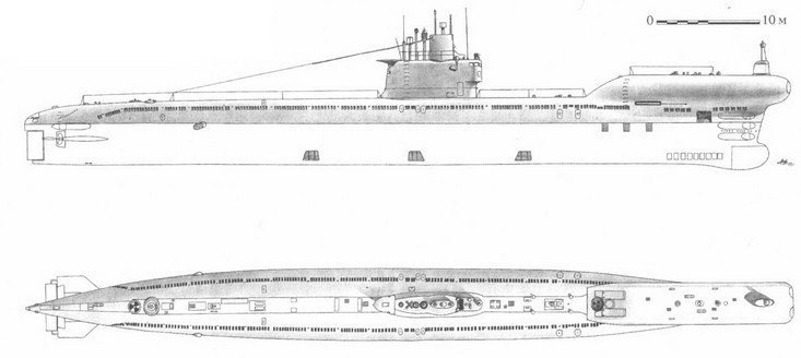 Корабли ВМФ СССР. Том 1. Подводные лодки. Часть 2. Многоцелевые подводные лодки. Подводные лодки специального назначения - pic_126.jpg