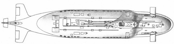 Корабли ВМФ СССР. Том 1. Подводные лодки. Часть 2. Многоцелевые подводные лодки. Подводные лодки специального назначения - pic_134.jpg