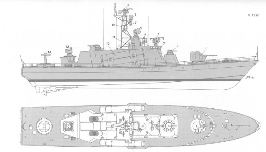 Корабли ВМФ СССР. Том 2. Ударные корабли. Часть 2. Малые ракетные корабли и катера - pic_29.jpg