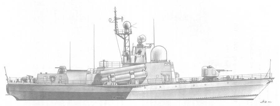 Корабли ВМФ СССР. Том 2. Ударные корабли. Часть 2. Малые ракетные корабли и катера - pic_38.jpg