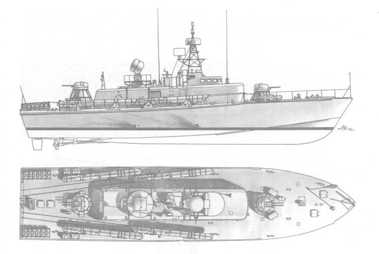 Корабли ВМФ СССР. Том 2. Ударные корабли. Часть 2. Малые ракетные корабли и катера - pic_42.jpg