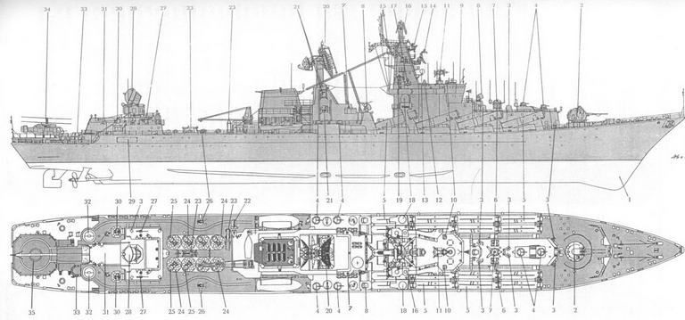 Ударные корабли Часть 1 Авианесущие корабли. Ракетно-артиллерийские корабли - pic_47.jpg