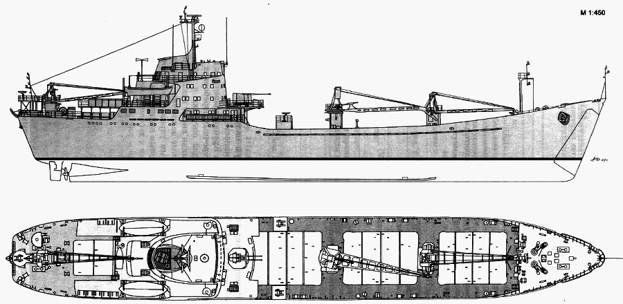 Корабли ВМФ СССР Справочник том IV Десантные и минно-тральные корабли - i_003.png