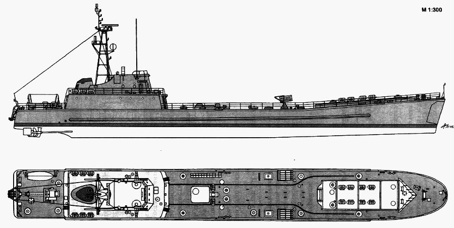 Корабли ВМФ СССР Справочник том IV Десантные и минно-тральные корабли - i_022.png