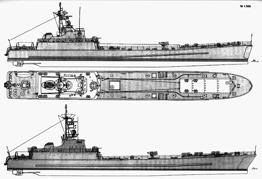 Корабли ВМФ СССР Справочник том IV Десантные и минно-тральные корабли - i_023.png