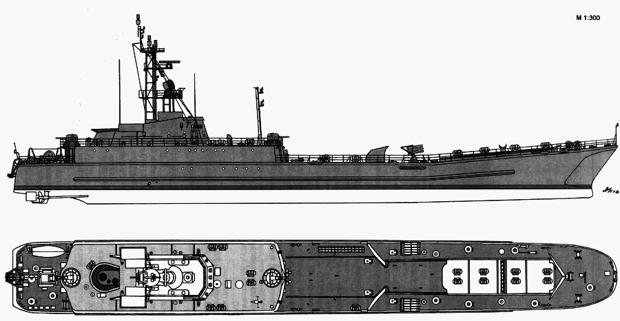 Корабли ВМФ СССР Справочник том IV Десантные и минно-тральные корабли - i_026.png