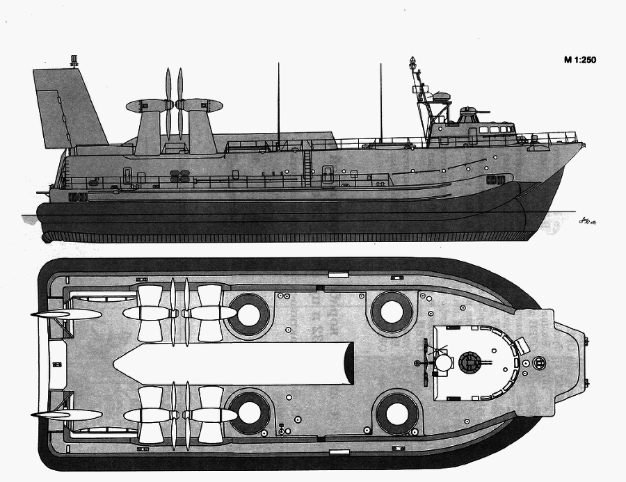 Корабли ВМФ СССР Справочник том IV Десантные и минно-тральные корабли - i_028.png