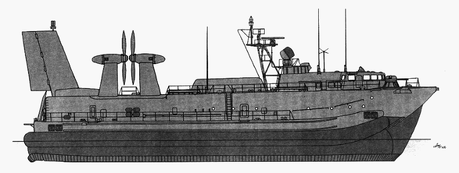 Корабли ВМФ СССР Справочник том IV Десантные и минно-тральные корабли - i_033.png