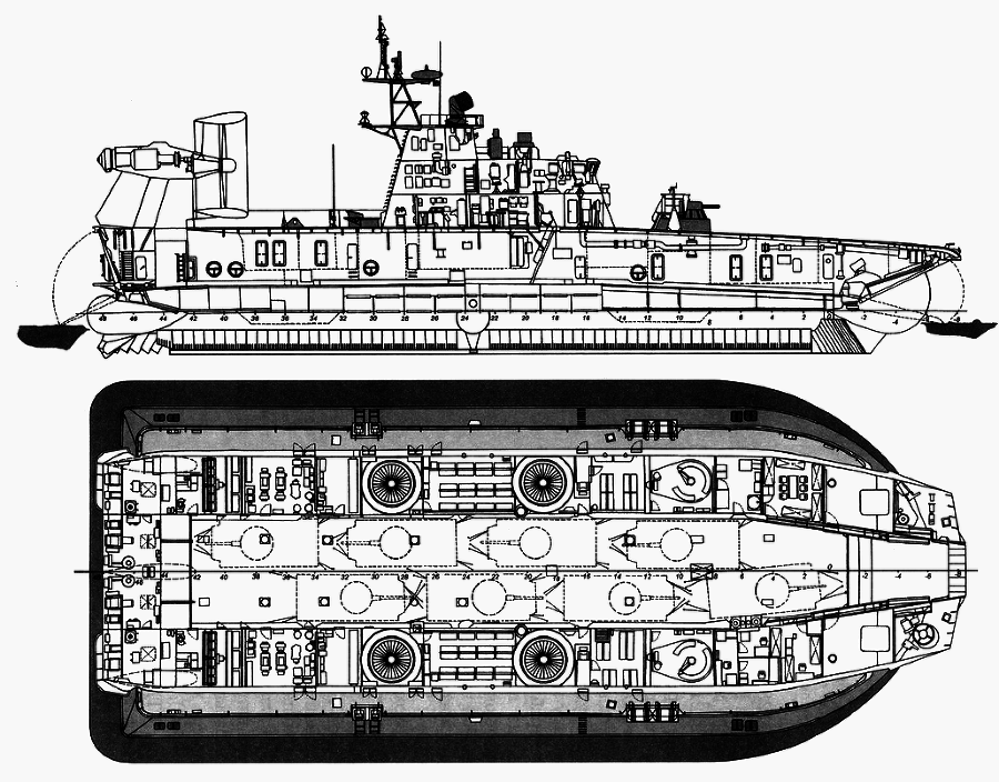 Корабли ВМФ СССР Справочник том IV Десантные и минно-тральные корабли - i_036.png