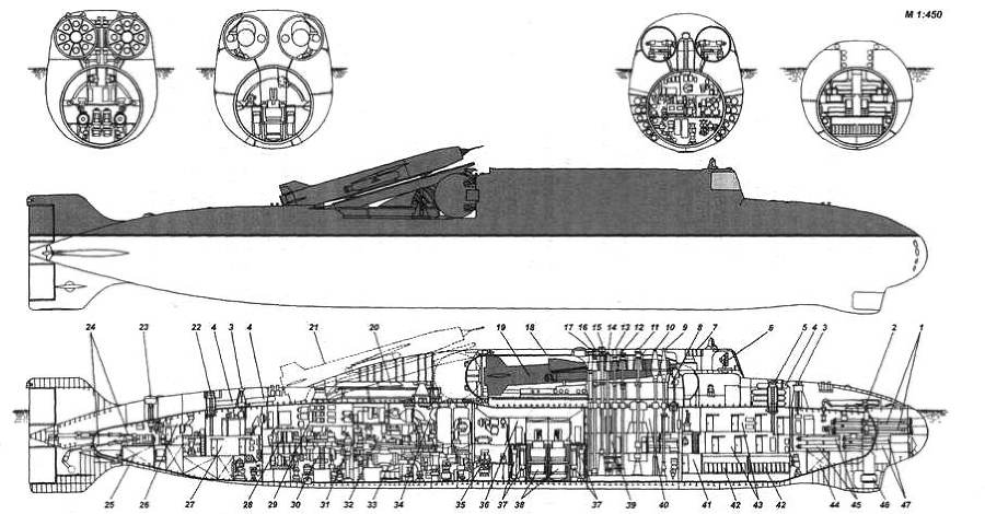 Подводные лодки советского флота 1945-1991 гг. Том 1. Первое поколение АПЛ - pic_15.jpg