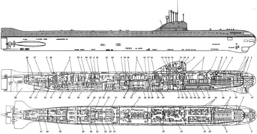 Подводные лодки советского флота 1945-1991 гг. Том 1. Первое поколение АПЛ - pic_29.jpg