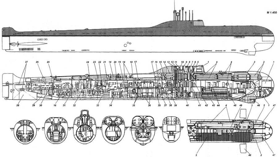 Подводные лодки советского флота 1945-1991 гг. Том 1. Первое поколение АПЛ - pic_31.jpg