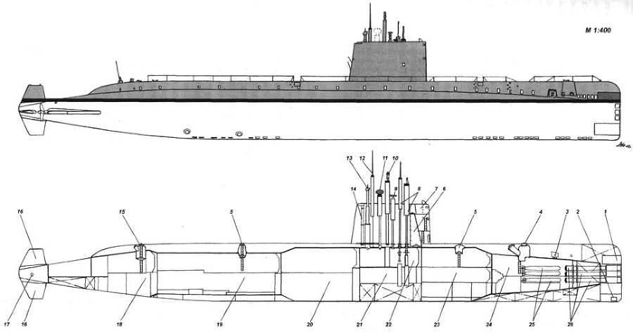 Подводные лодки советского флота 1945-1991 гг. Том 1. Первое поколение АПЛ - pic_51.jpg