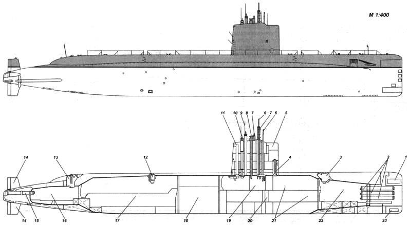 Подводные лодки советского флота 1945-1991 гг. Том 1. Первое поколение АПЛ - pic_53.jpg