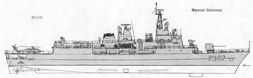 Боевые корабли мира на рубеже XX - XXI веков. Часть III. Фрегаты (Справочник) - _368.jpg