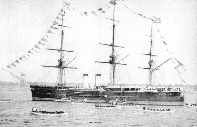 Полуброненосные фрегаты «Генерал-Адмирал» и «Герцог Эдинбургский» (1869-1918) - pic_59.jpg