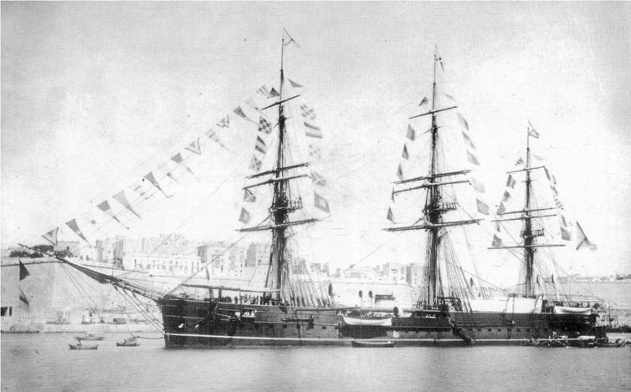 Полуброненосные фрегаты «Генерал-Адмирал» и «Герцог Эдинбургский» (1869-1918) - pic_65.jpg