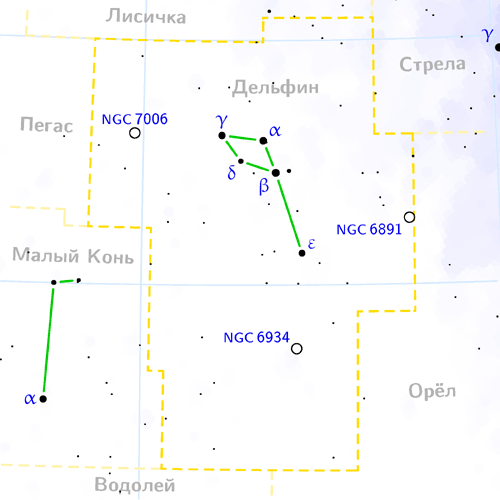 Сокровища звездного неба - delphinus_constellation_map.jpg