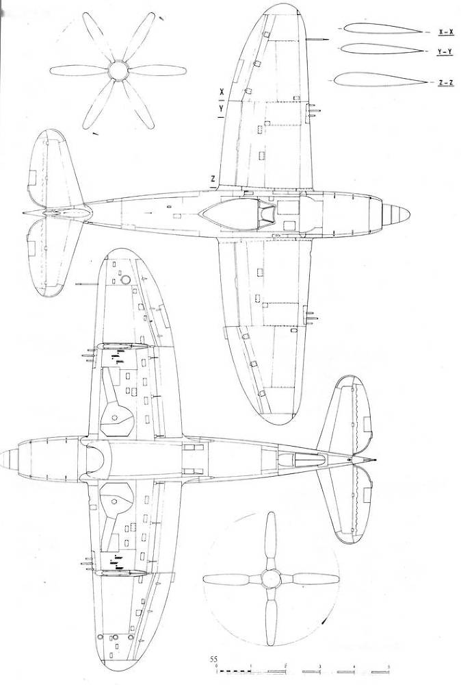 Р-47 «Thunderbolt» Тяжелый истребитель США - pic_179.jpg