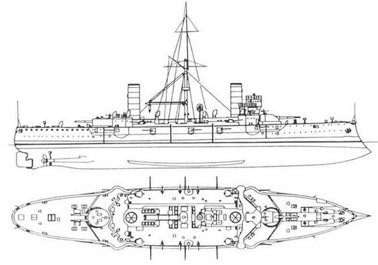 Броненосные крейсера типа «Гарибальди» - pic_6.jpg