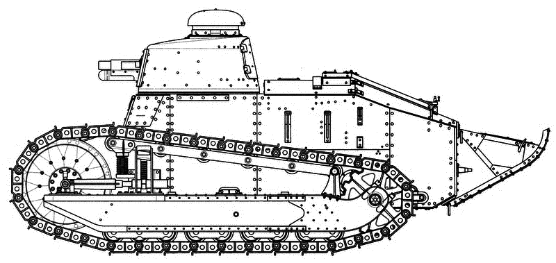 Танк № 1 «Рено ФТ-17». Первый, легендарный - i_045.png