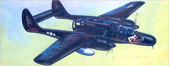 Nortrop P-61 BLack Widow Тяжелый ночной истребитель США - pic_181.jpg