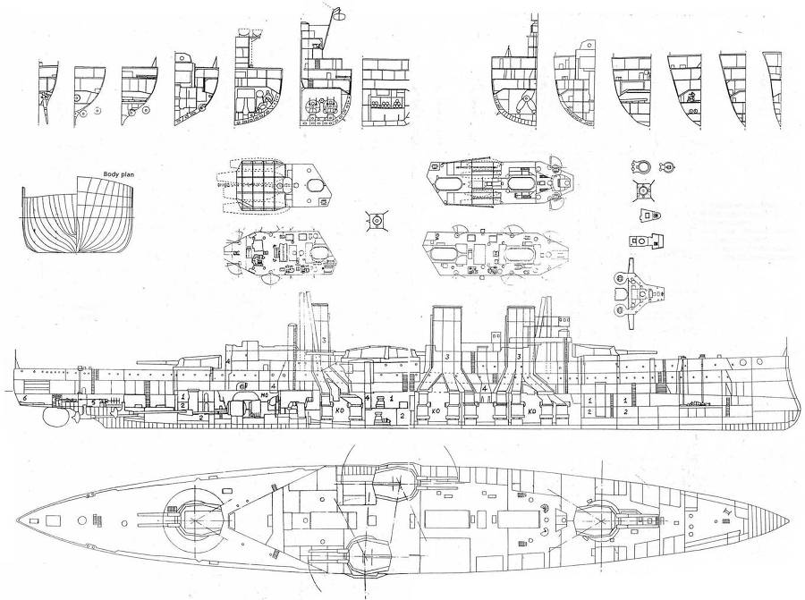 Линейные крейсеры Британского Королевского флота типа “Invincible” - pic_14.jpg