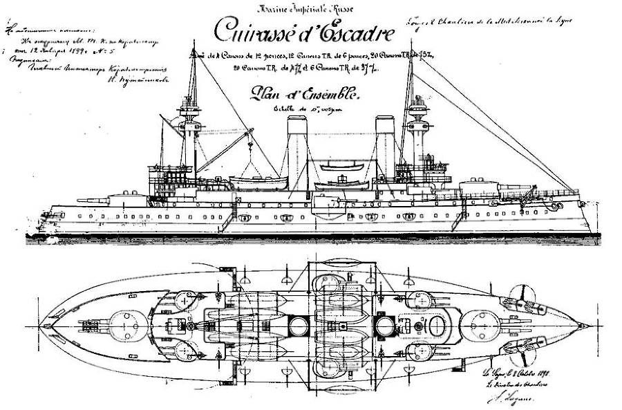 “Цесаревич” Часть I. Эскадренный броненосец. 1899-1906 гг. - pic_7.jpg