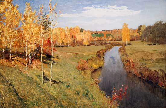 Художники в Удомельском крае - Levitan_Zolotaya_Osen.jpg_0