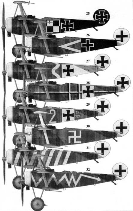 Боевое применение трипланов Fokker Dr I в Первой Мировой войне - pic_74.jpg