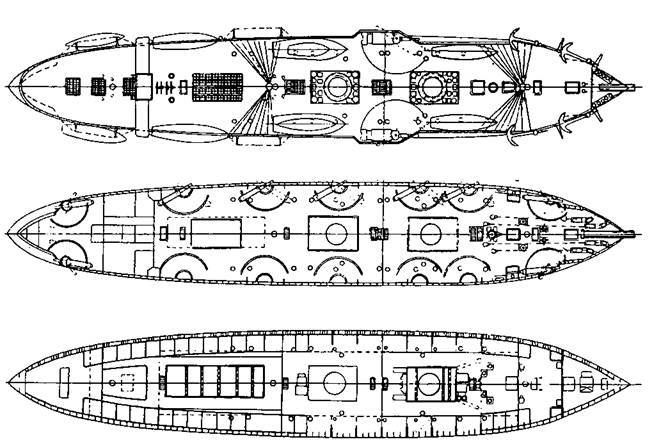 Полуброненосные фрегаты типа “Дмитрий Донской”. 1881-1905 гг. - pic_32.jpg