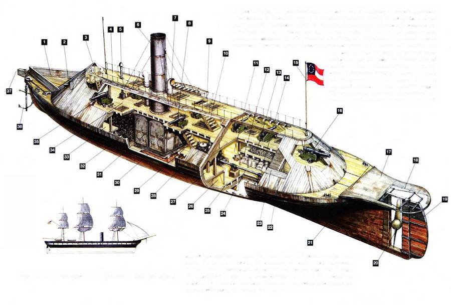 Казематные броненосцы южан 1861 – 1865 - pic_62.jpg