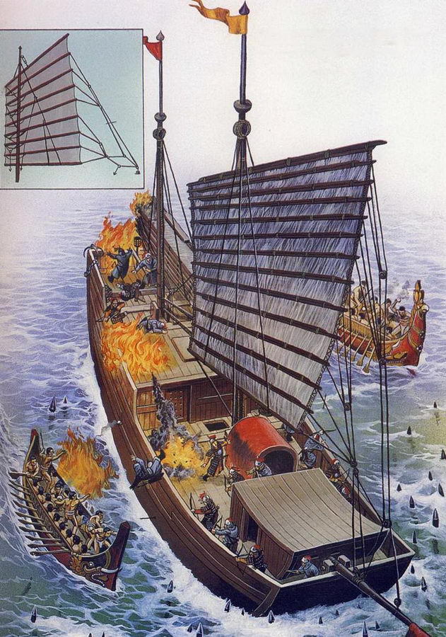 Боевые корабли древнего Китая 200 г. до н.э. -1413 г. н.э. - pic_29.jpg