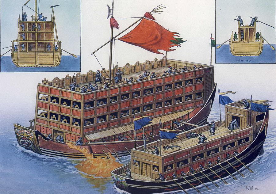 Боевые корабли древнего Китая 200 г. до н.э. -1413 г. н.э. - pic_53.jpg